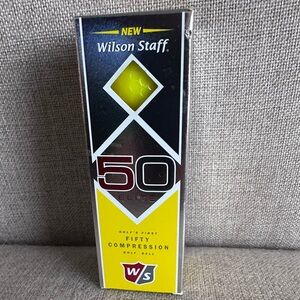 Wilson Staff 50 Elite Golf Balls stocking stuffer for Christmas